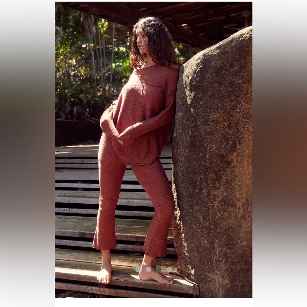 FP Beach Rustic Brown Lounge Set